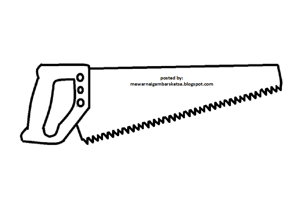 Detail Sketsa Gambar Alat Pertukangan Nomer 2