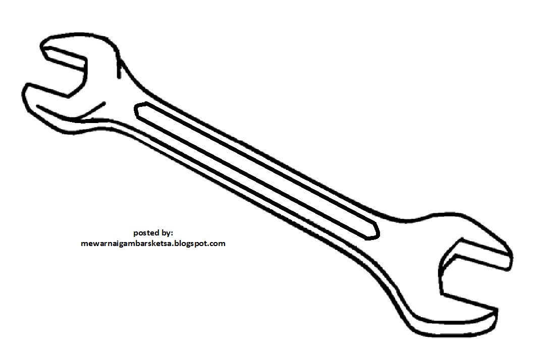 Detail Sketsa Gambar Alat Pertukangan Nomer 6