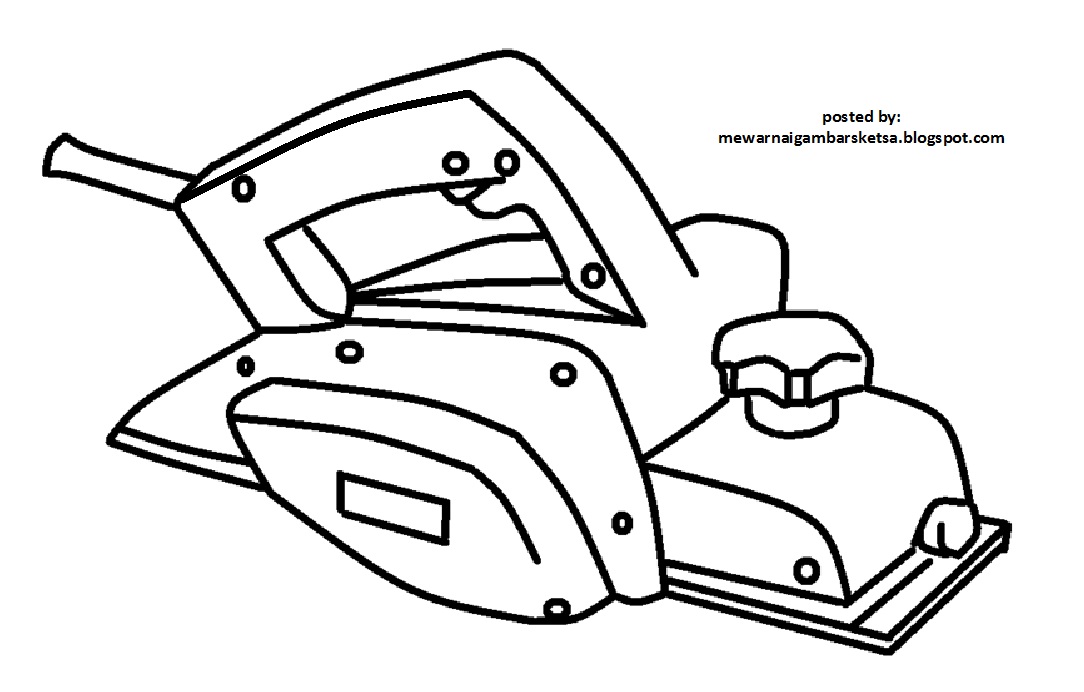 Detail Sketsa Gambar Alat Pertukangan Nomer 7