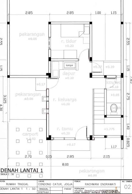 Detail Sketsa Gambar Arsitek Rumah Koleksi Nomer 27