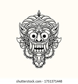 Detail Sketsa Gambar Bali Nomer 16
