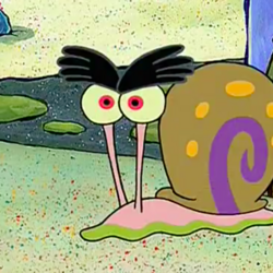 Detail What Is The Snails Name On Spongebob Nomer 3