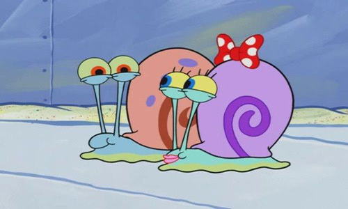 Detail What Is The Snails Name On Spongebob Nomer 46