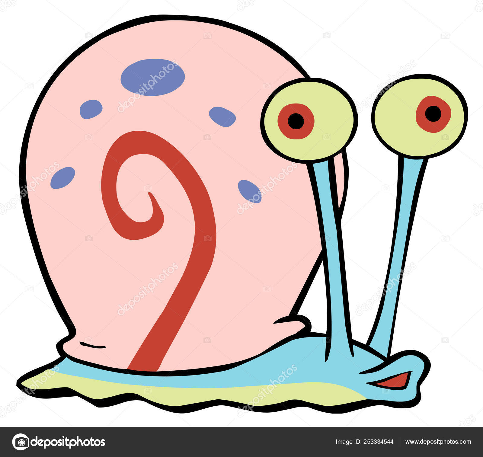 Detail What Is The Snails Name On Spongebob Nomer 48