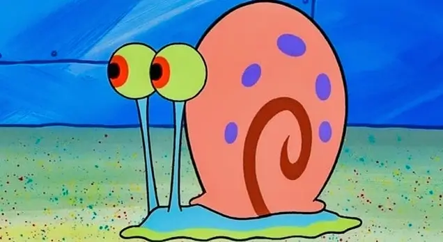 Detail What Is The Snails Name On Spongebob Nomer 6