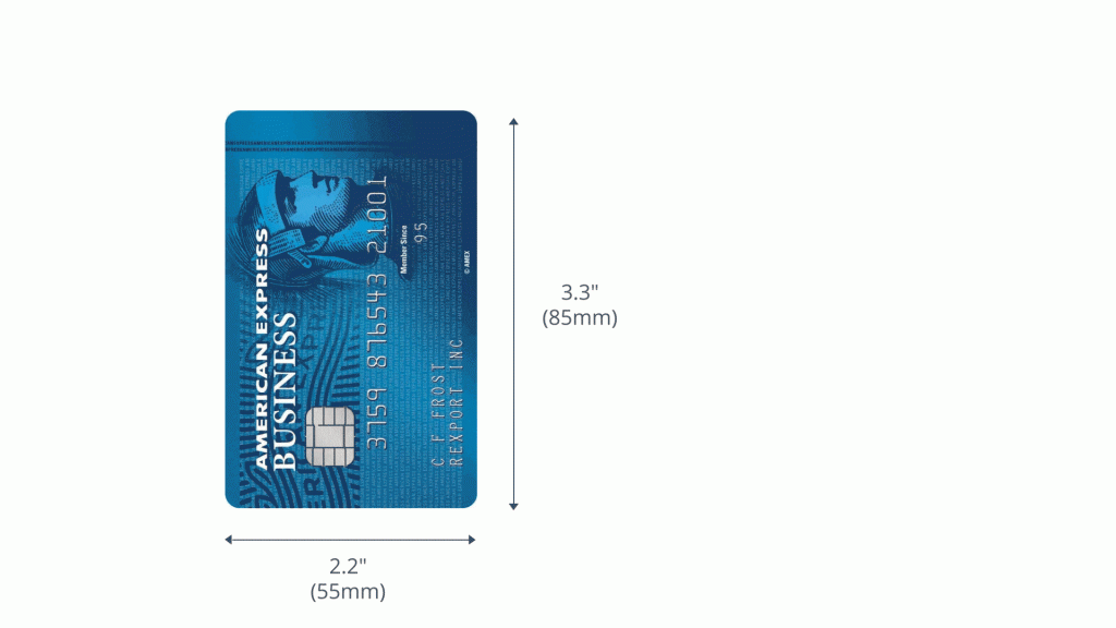 Detail What Size Is A Credit Card Nomer 15