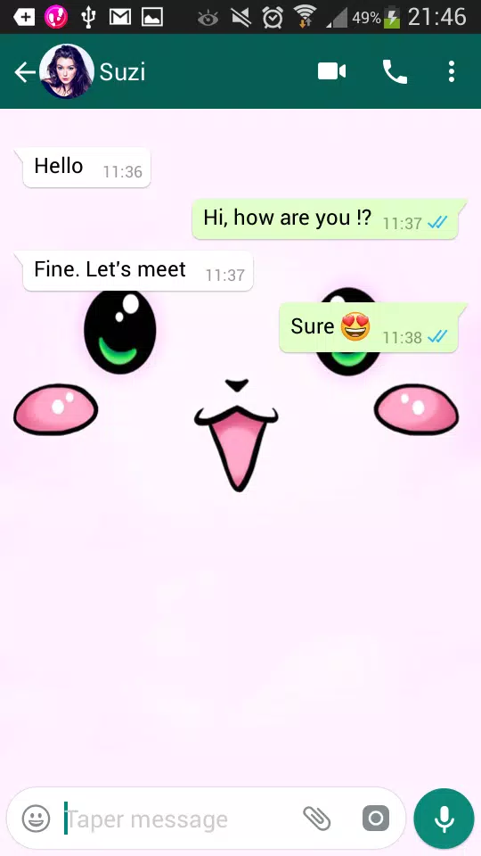 Detail Whatsapp Background Chat Nomer 18