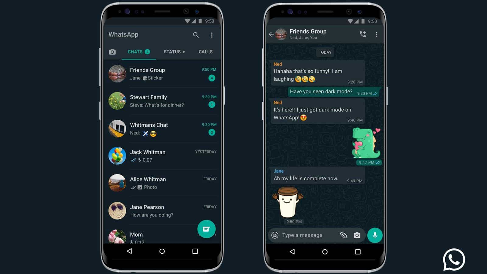 Whatsapp Chat Theme - KibrisPDR