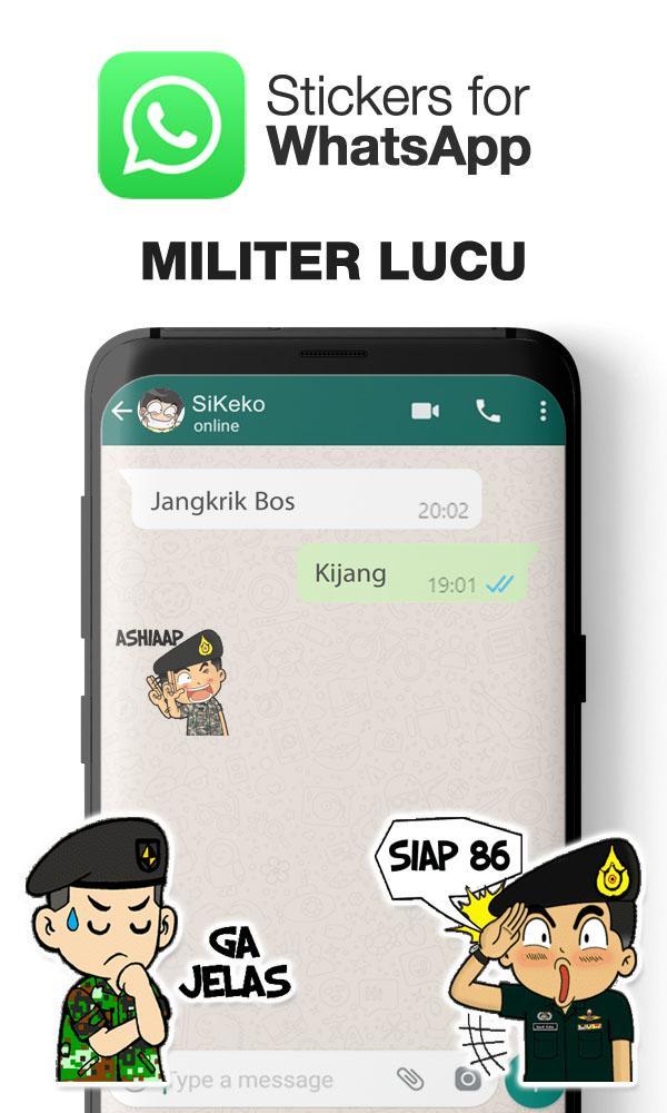 Detail Whatsapp Gambar Stiker Lucu Nomer 15