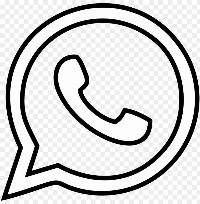 Detail Whatsapp Icon Png White Nomer 18