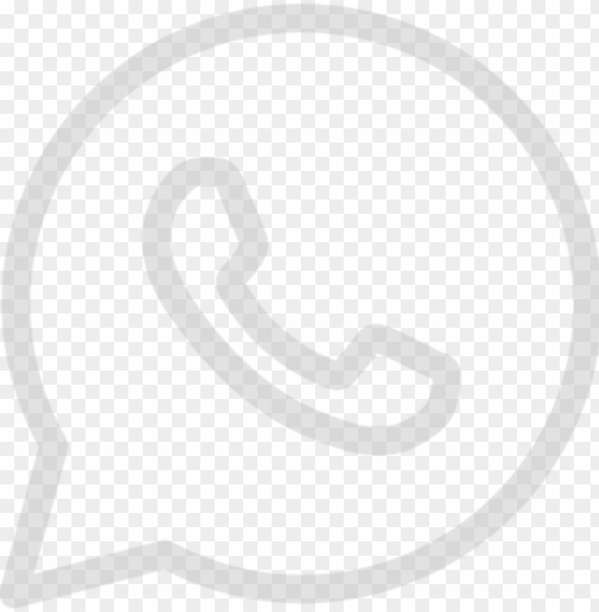 Detail Whatsapp Logo Black And White Png Nomer 26