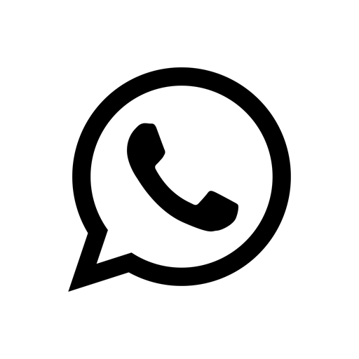 Detail Whatsapp Logo Black And White Png Nomer 52
