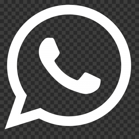 Detail Whatsapp Logo Png Black And White Nomer 19