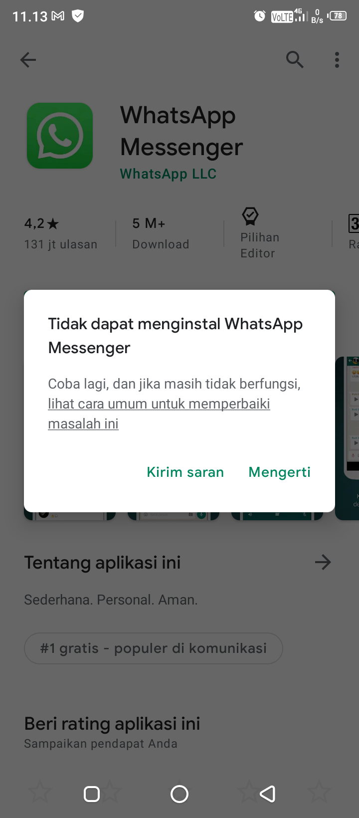 Detail Whatsapp Tidak Bisa Download Gambar Nomer 23