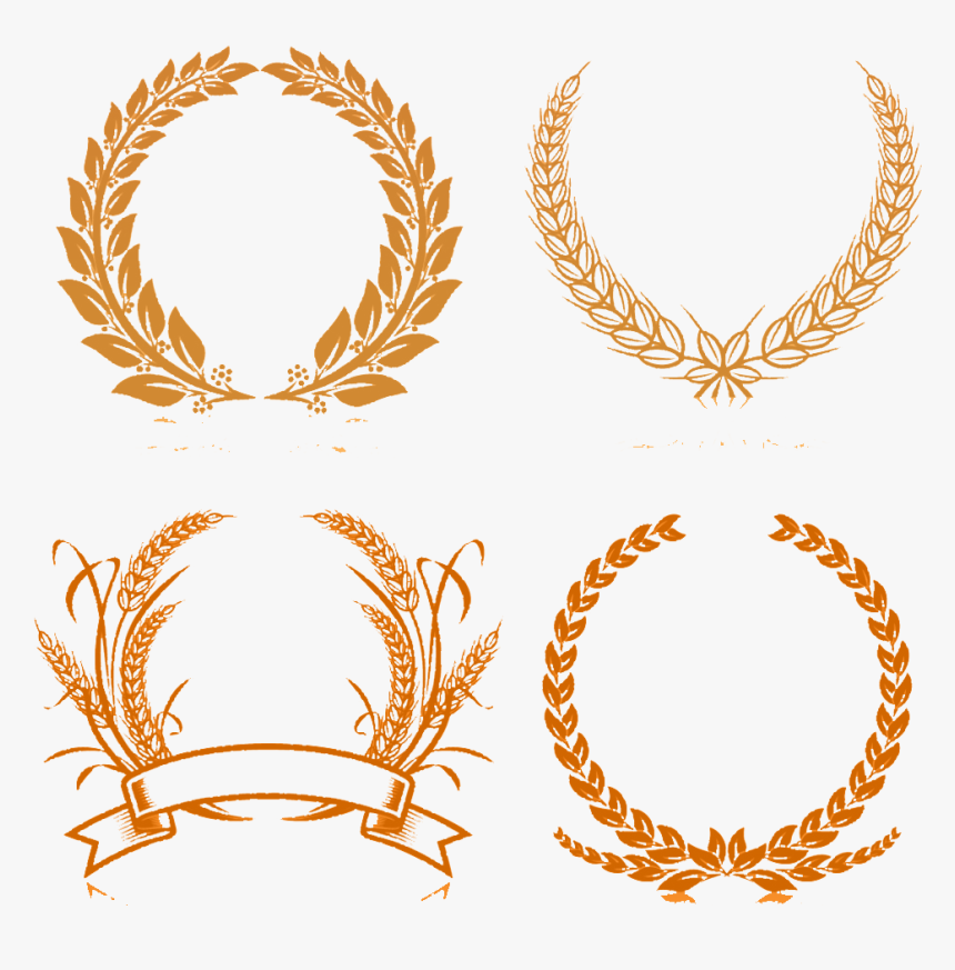 Wheat Crown Vector Png - KibrisPDR