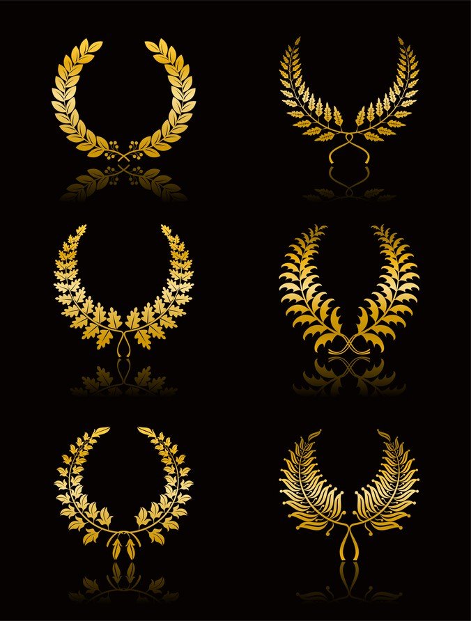 Detail Wheat Crown Vector Png Nomer 31