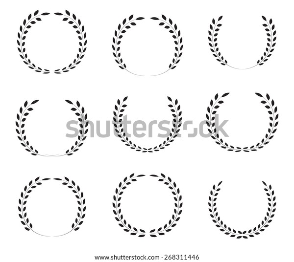 Detail Wheat Wreath Vector Nomer 54