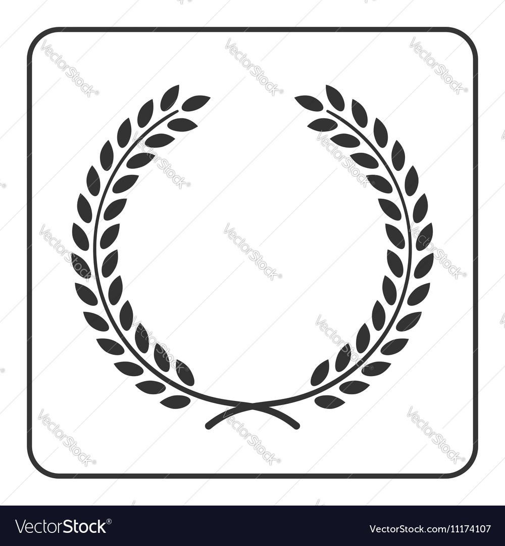 Detail Wheat Wreath Vector Nomer 10