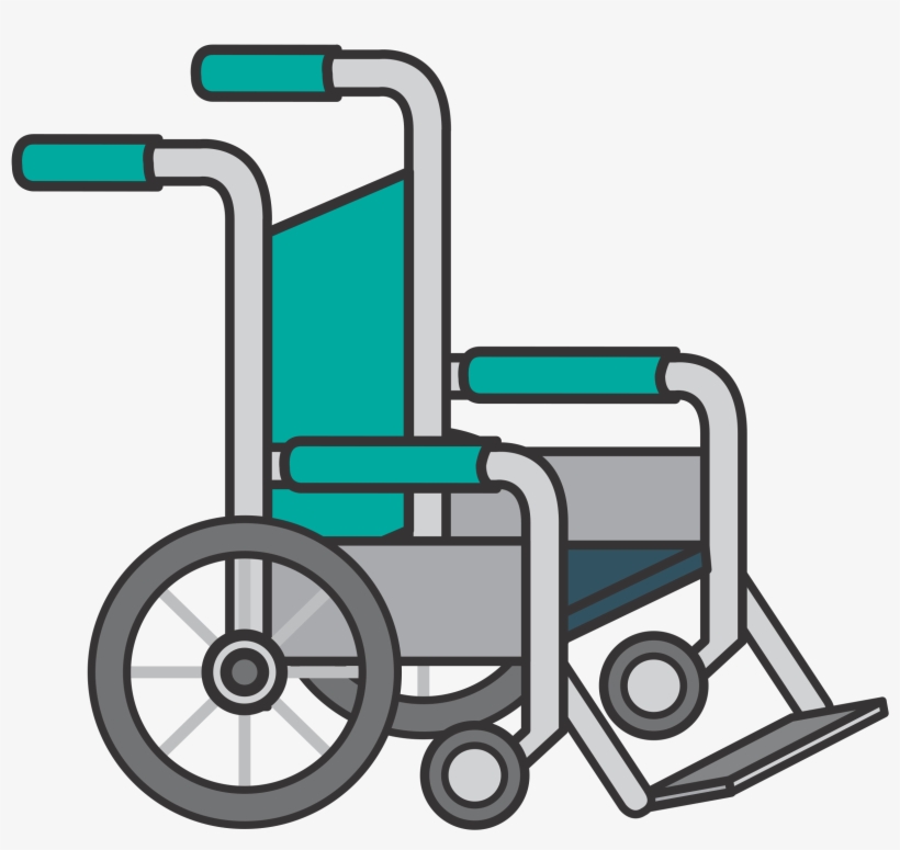 Detail Wheel Chair Clipart Nomer 2