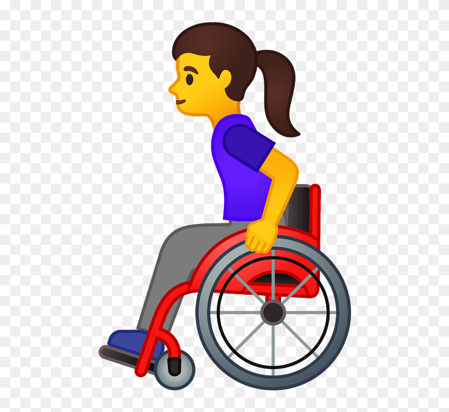 Detail Wheel Chair Clipart Nomer 15