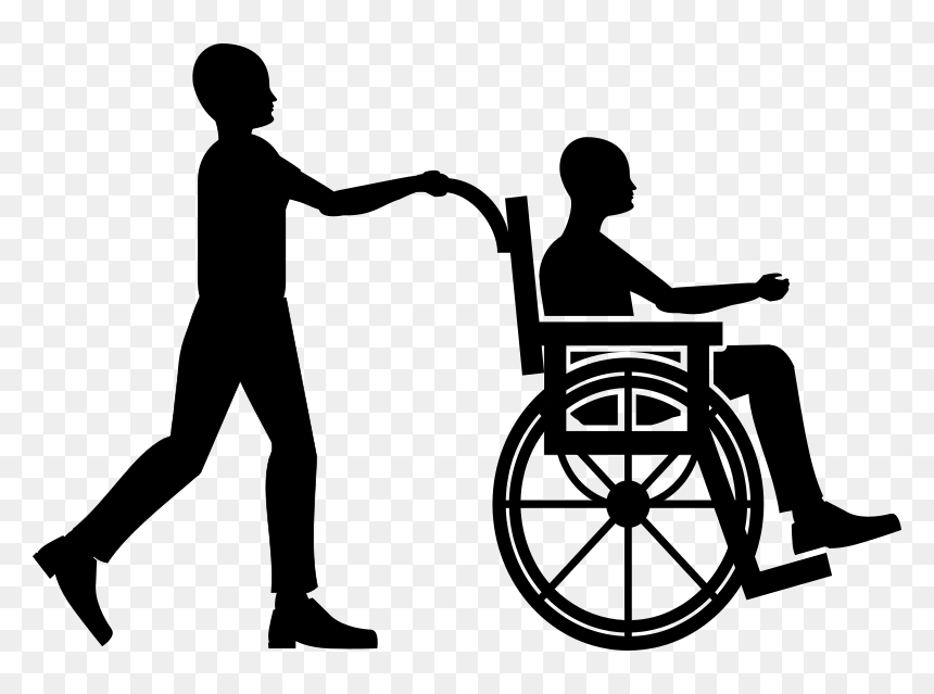 Detail Wheel Chair Clipart Nomer 22