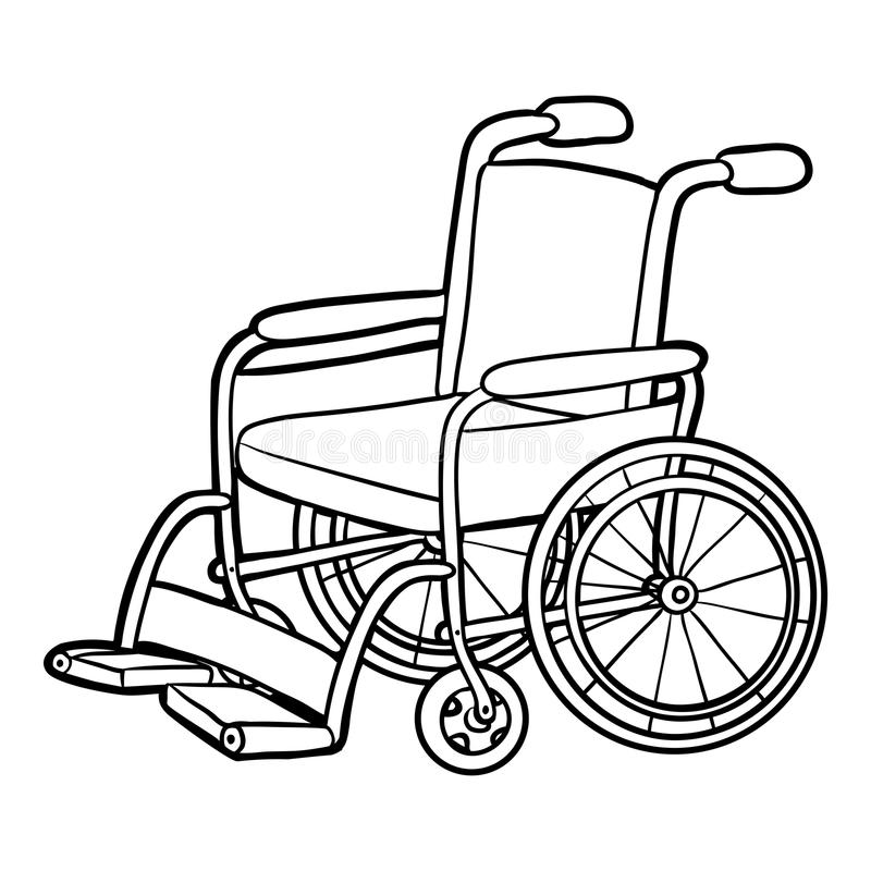 Detail Wheel Chair Clipart Nomer 25