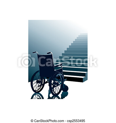 Detail Wheel Chair Clipart Nomer 34