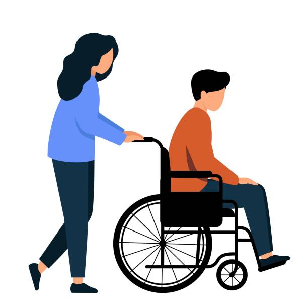 Detail Wheel Chair Clipart Nomer 5