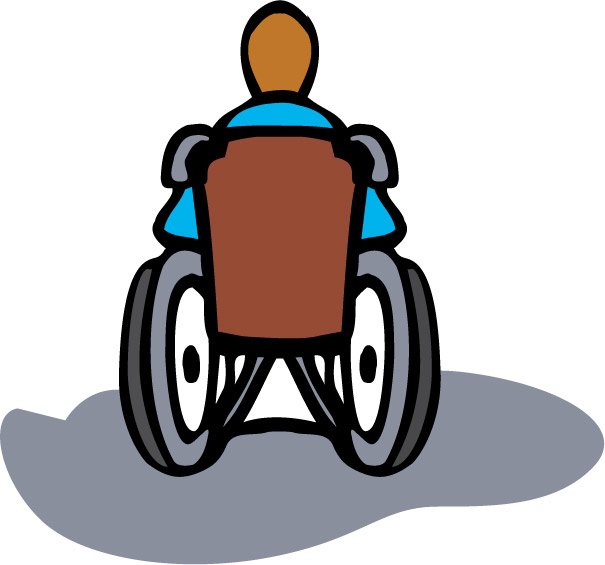 Detail Wheel Chair Clipart Nomer 48