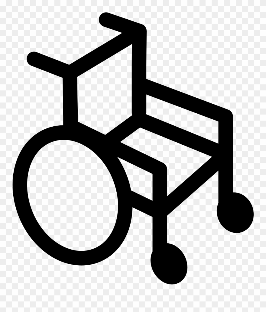 Detail Wheel Chair Clipart Nomer 9