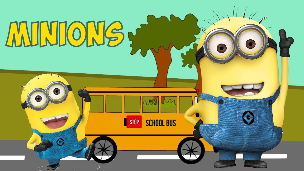 Detail Wheels On The Bus Minions Nomer 6