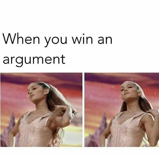 Detail When You Win An Argument Meme Nomer 3