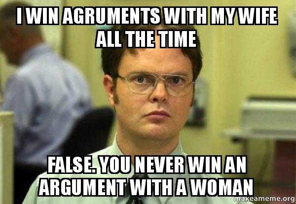 Detail When You Win An Argument Meme Nomer 53