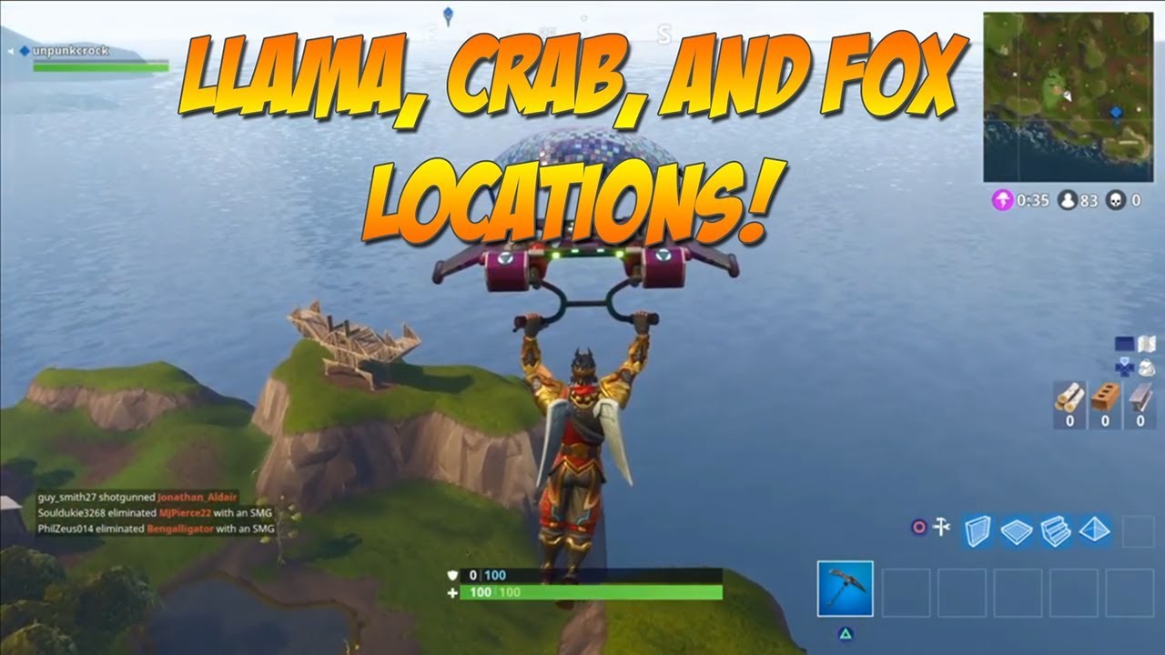 Detail Where Is The Fox And Crab In Fortnite Nomer 14