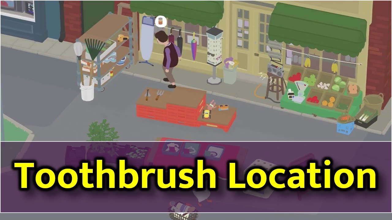 Where Is The Toothbrush Goose Game - KibrisPDR