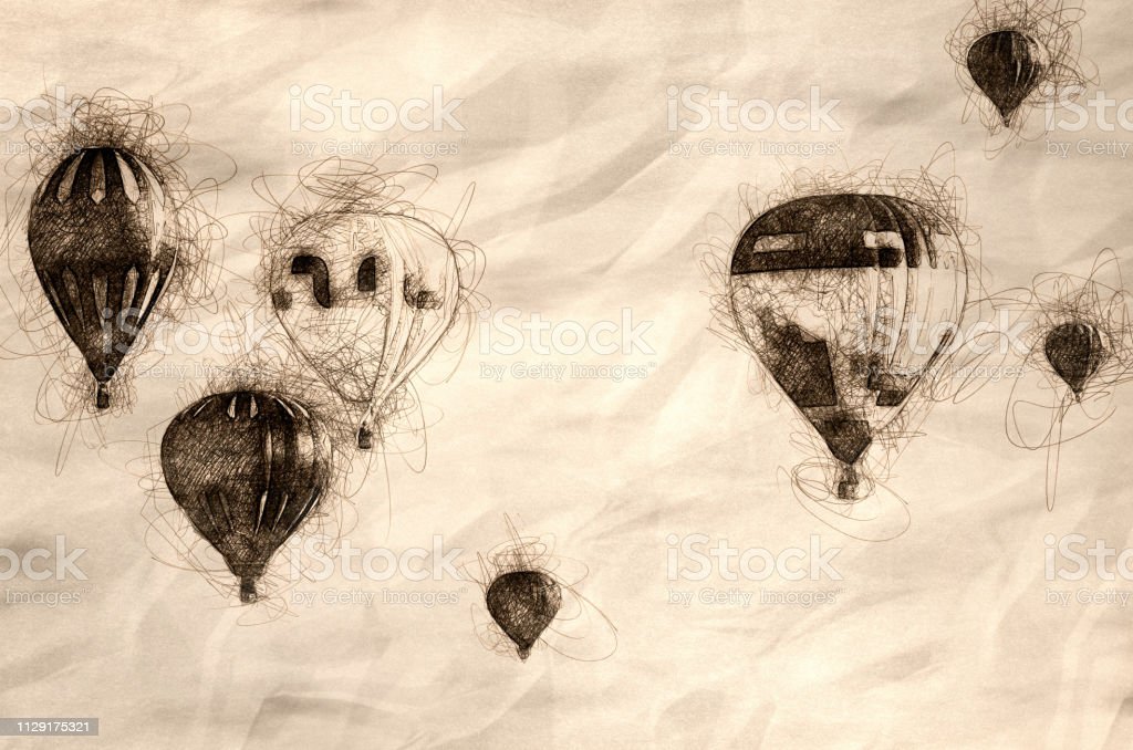 Detail Sketsa Gambar Balon Nomer 39