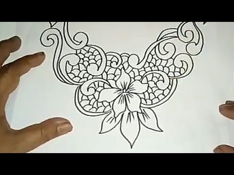 Detail Sketsa Gambar Batik Nomer 14