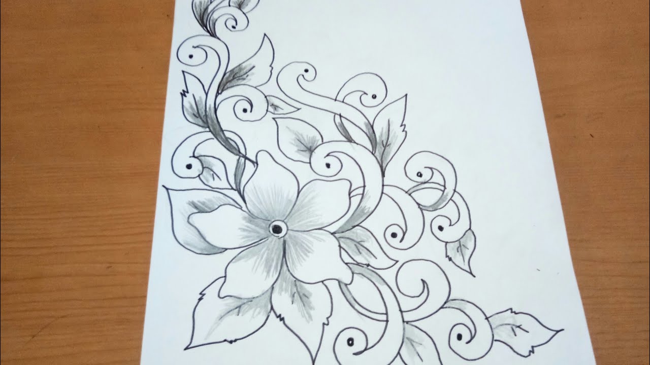 Detail Sketsa Gambar Batik Nomer 4