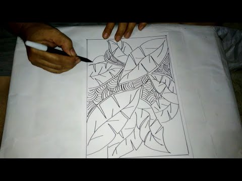 Detail Sketsa Gambar Batik Nomer 34