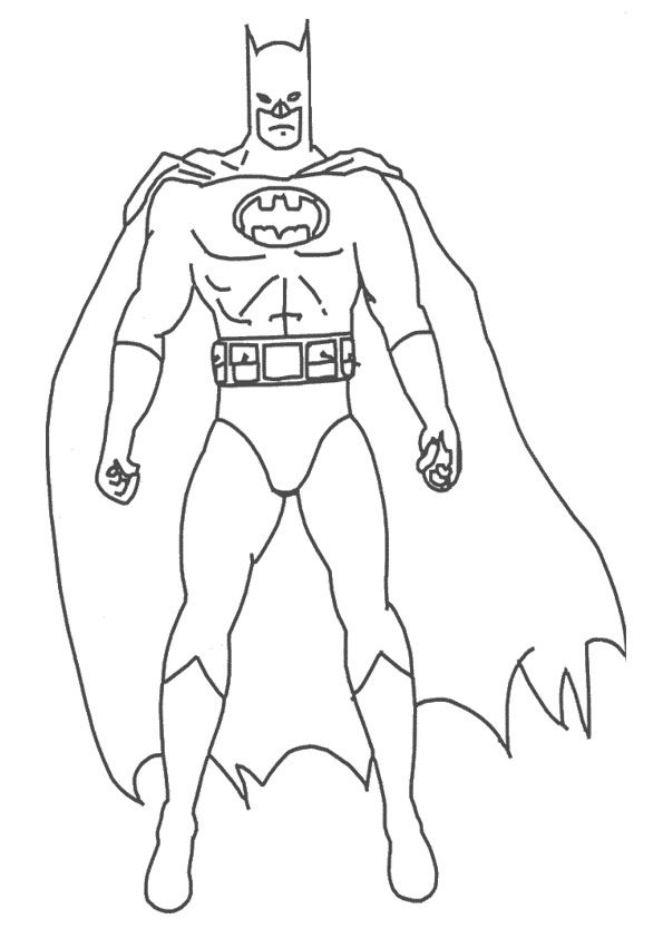 Sketsa Gambar Batman - KibrisPDR