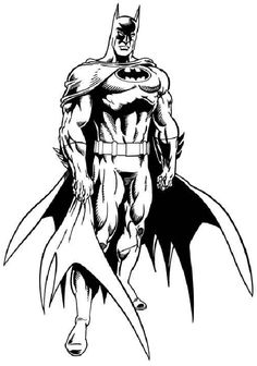 Detail Sketsa Gambar Batman Nomer 20