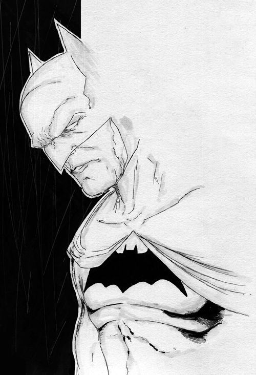 Detail Sketsa Gambar Batman Nomer 22