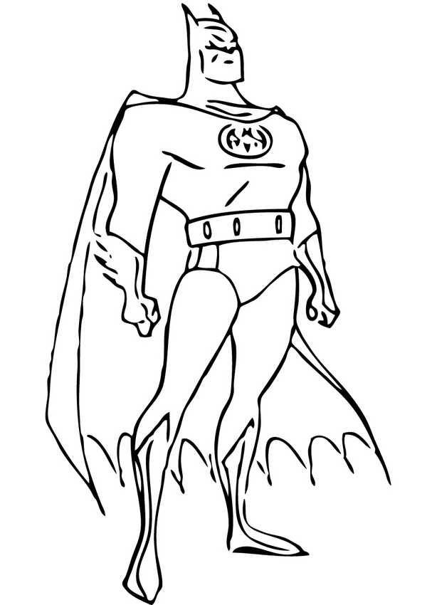 Detail Sketsa Gambar Batman Nomer 25