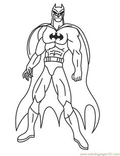Detail Sketsa Gambar Batman Nomer 50