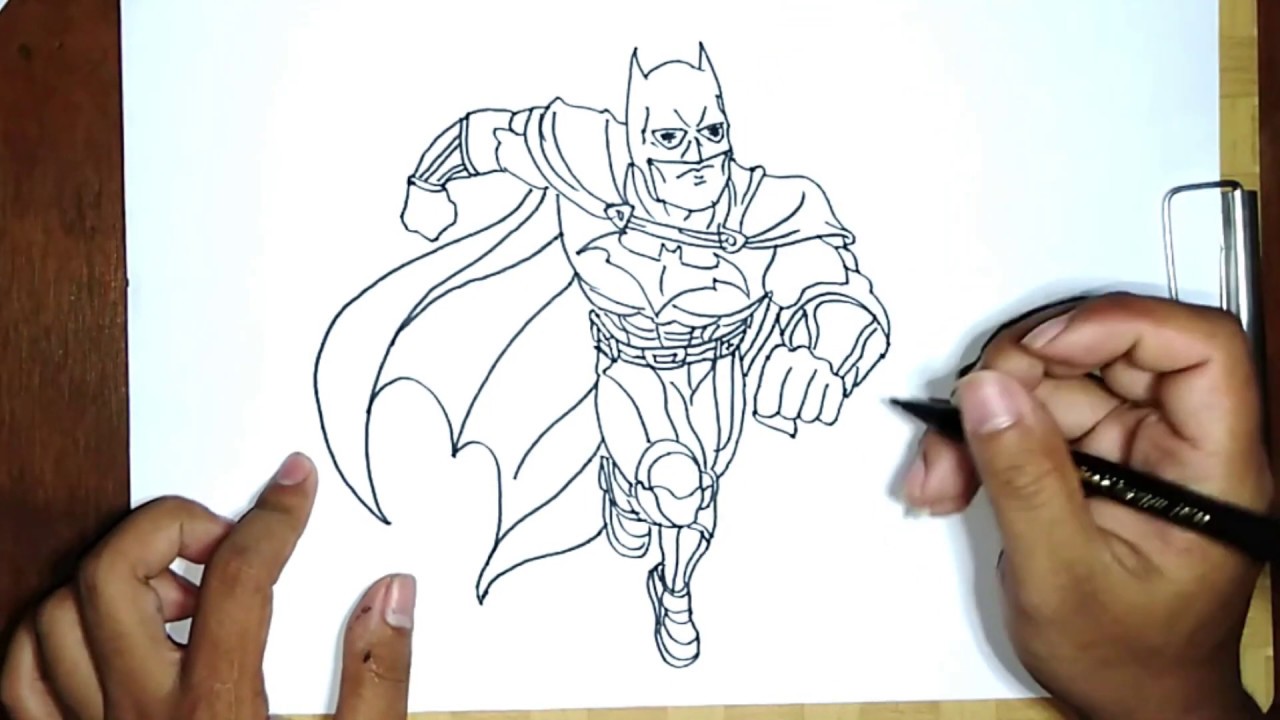 Detail Sketsa Gambar Batman Nomer 54