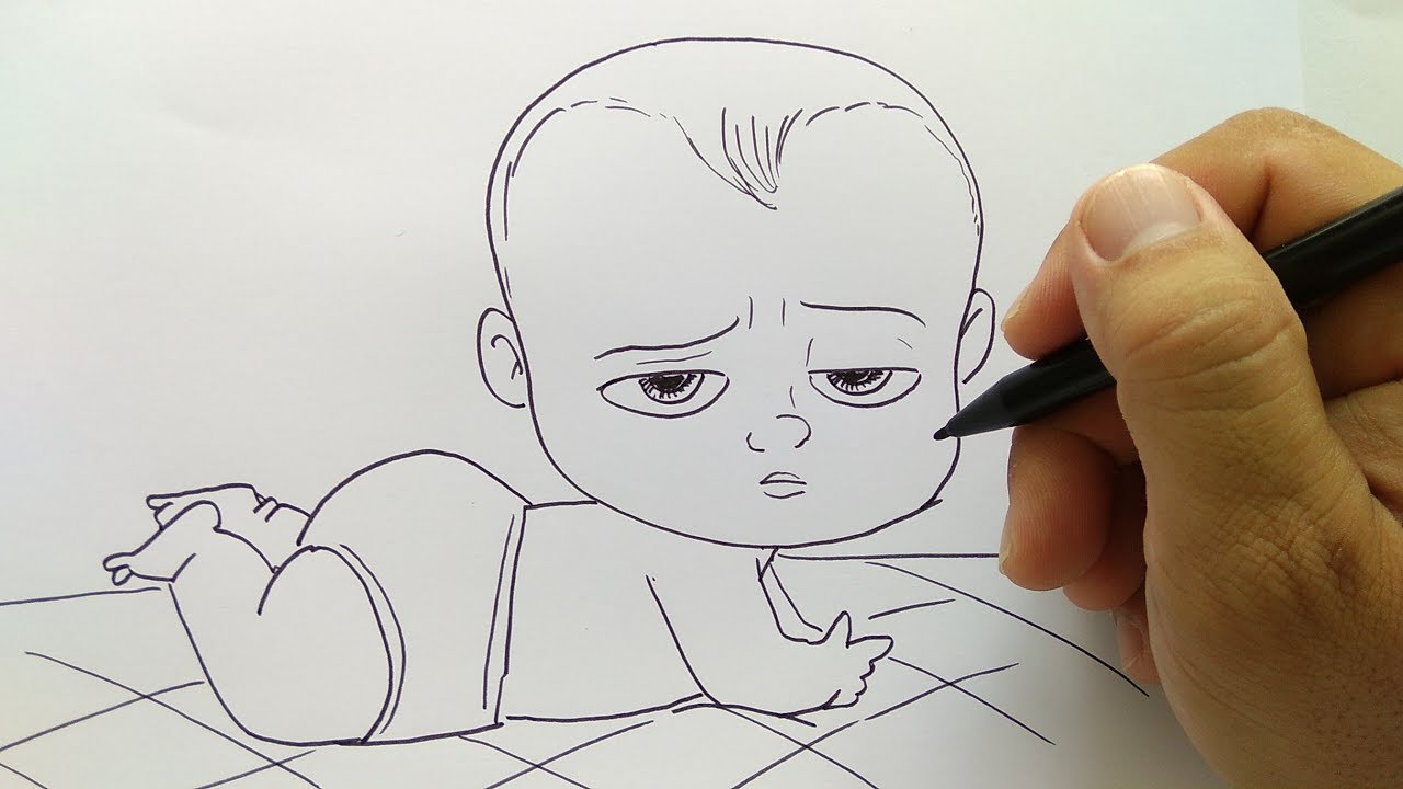 Detail Sketsa Gambar Bayi Nomer 2