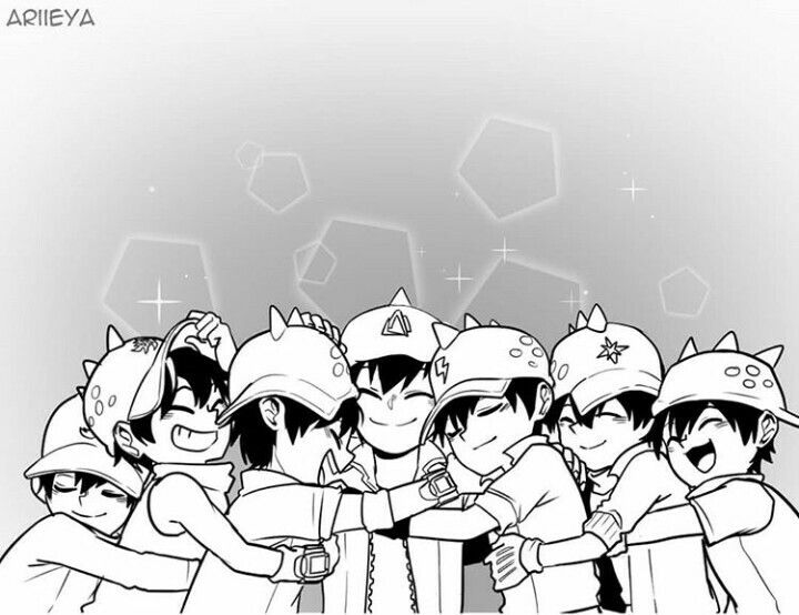 Detail Sketsa Gambar Boboiboy Nomer 40