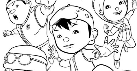 Detail Sketsa Gambar Boboiboy Nomer 48