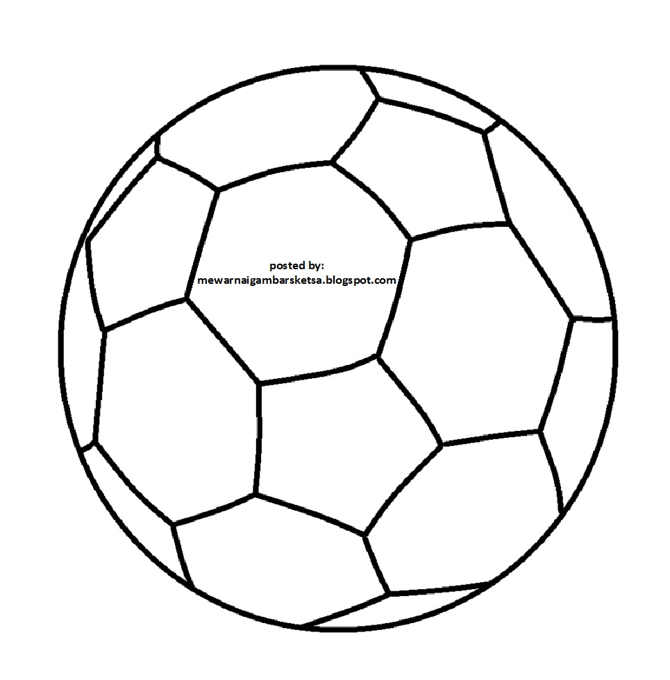 Detail Sketsa Gambar Bola Nomer 17