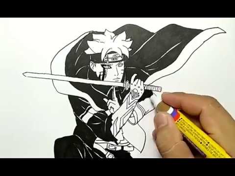 Detail Sketsa Gambar Boruto Nomer 14